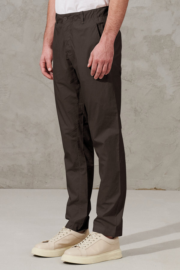 Pantalone chino in tela di cotone con cintura elastica | 1011.CFUTRWB110.U16