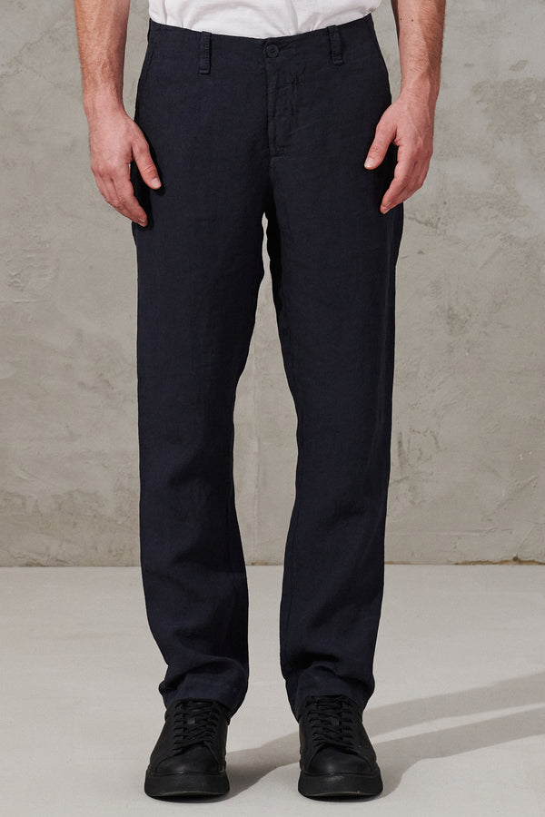 Pantalone regular-fit di lino | 1011.CFUTRWD130.U05