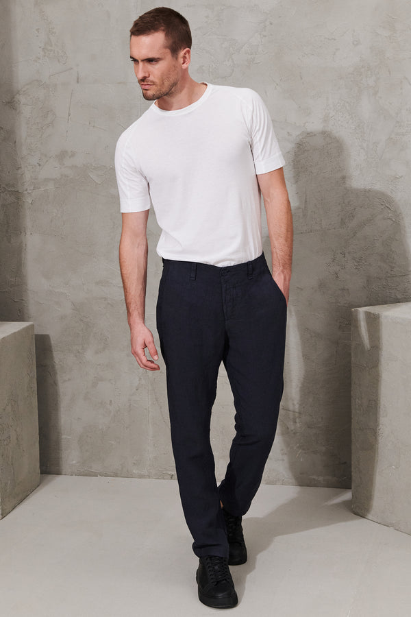 Regular fit-linen trousers | 1011.CFUTRWD130.U05