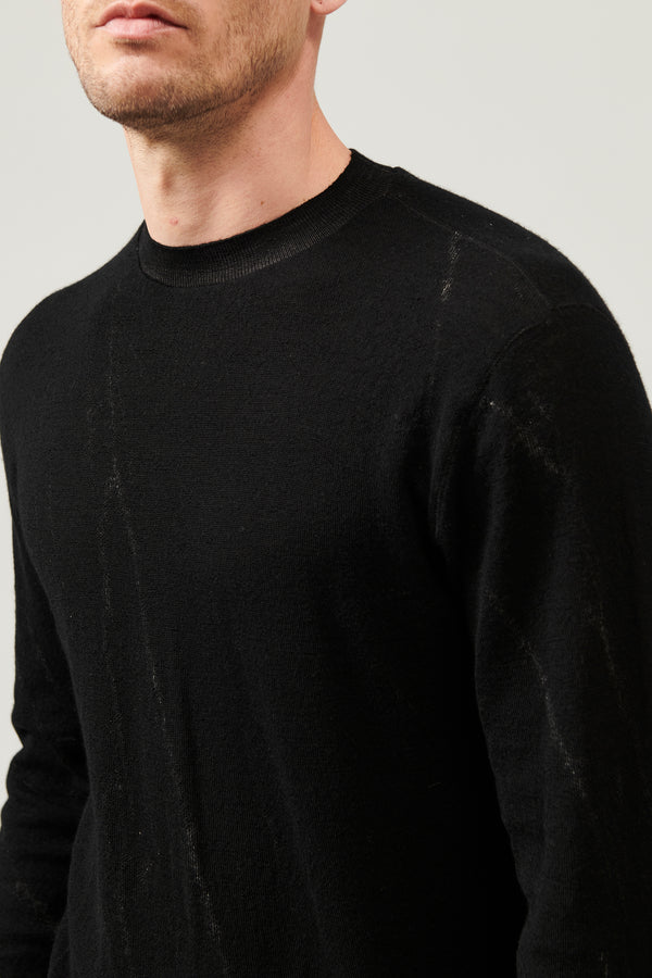 Pull droit en jacquard de laine vierge | 1013.CFUTRY20550.U310