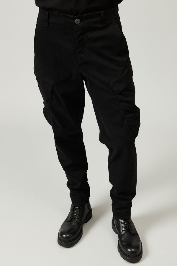 Pantalone cargo regular fit in tencell e modal stretch smerigliato | 1013.CFUTRYB112.U10