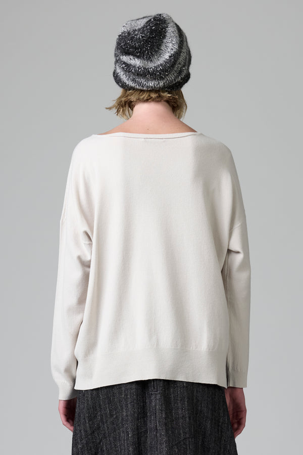 Berretto in misto alpaca a fasce bicolore | 1016.HATDTRB17524.13