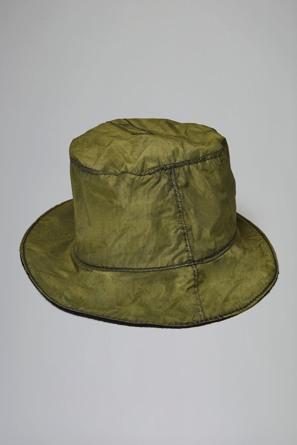 Bob réversible déperlant, teinture à froid en coton à lextérieur et laine à lintérieur | 1016.HATUTRB5006.U04