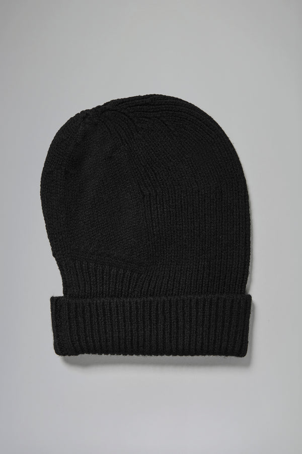 Bonnet en laine vierge, moitié en jersey, moitié côtelé | 1016.HATUTRB5008.U10