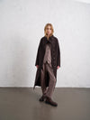 Cappotto lungo slim fit in maglia di lana cotta | 1019.CFDTREX332.10