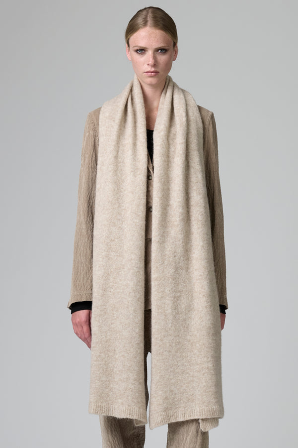 Sciarpa di maglia in misto alpaca e lana | 1016.SCADTRB12473.22