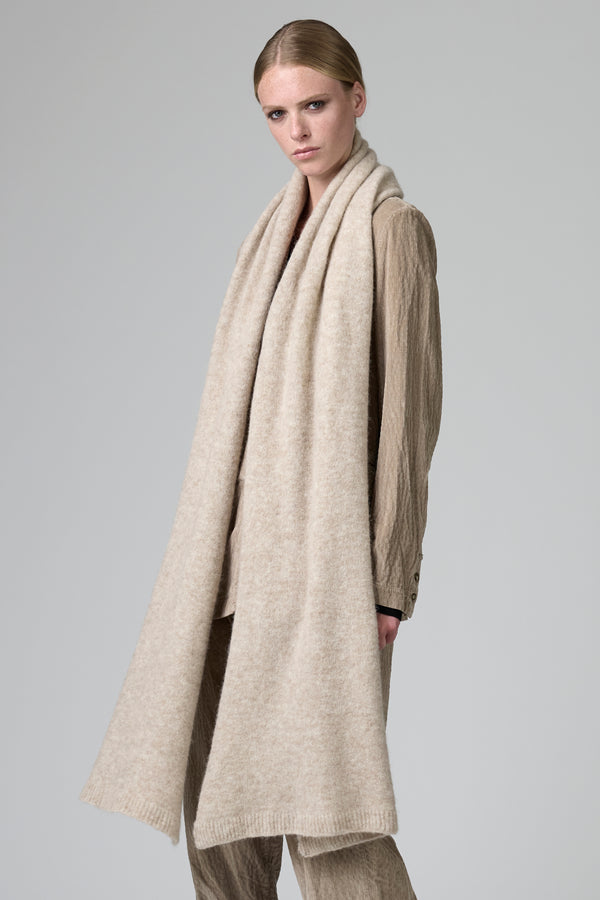 Sciarpa di maglia in misto alpaca e lana | 1016.SCADTRB12473.22