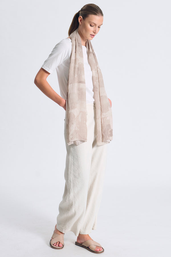 Sciarpa in georgette di viscosa stampata | 1017.SCADTRCS285.02