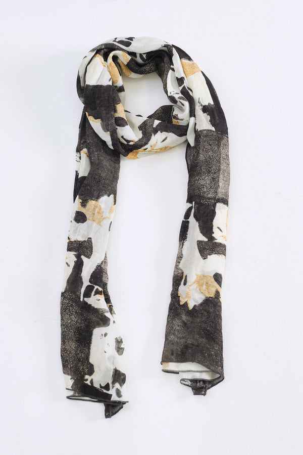 Sciarpa in georgette di viscosa stampata | 1017.SCADTRCS285.03
