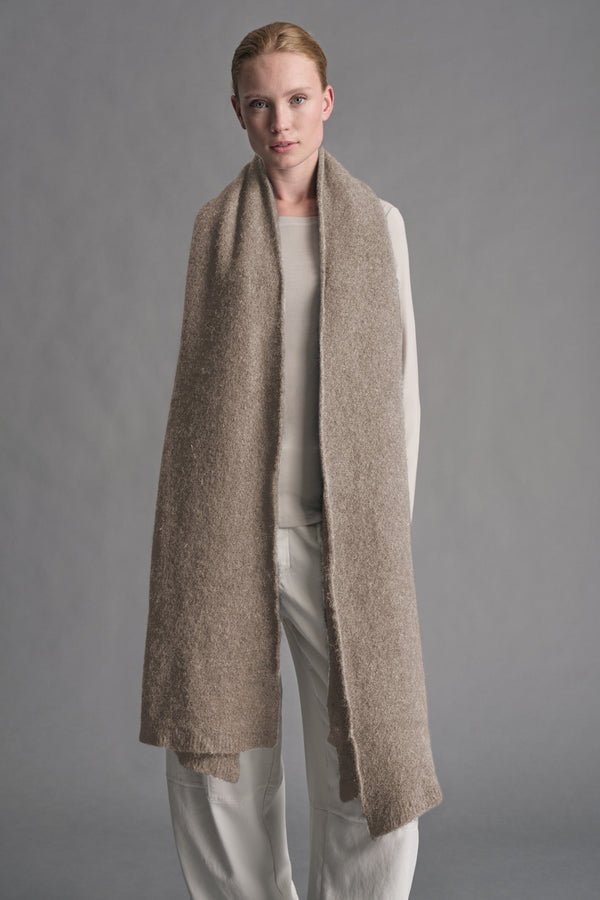 Strickschal aus Alpaka-Wollmischung | 1019.SCADTRE12473.31