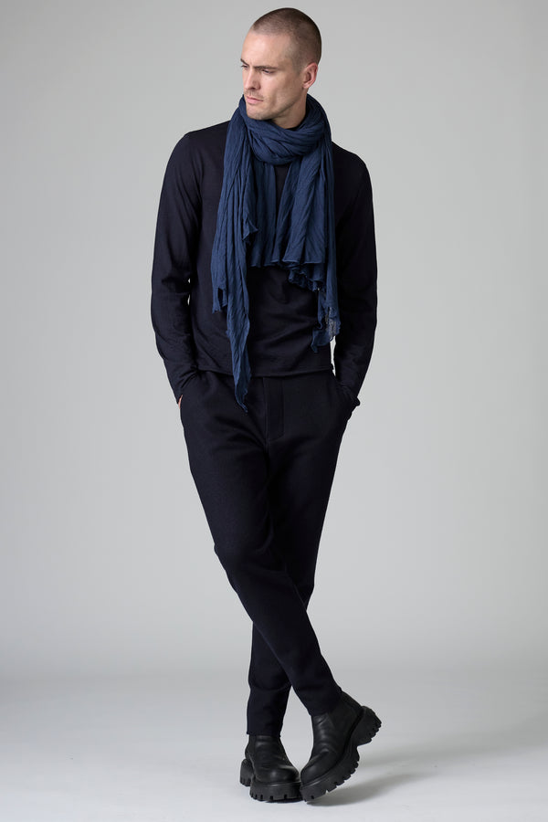 Viscose scarf plain knit | 1016.SCAUTRB5000.U05