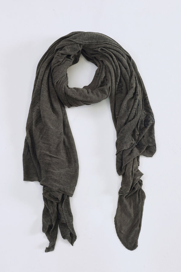 Kefia in maglia di viscosa con rullatura a mano | 1017.SCAUTRC5000H.U304