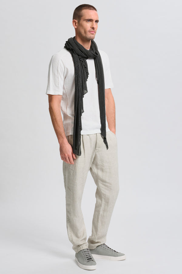 Kefia in maglia di viscosa con rullatura a mano | 1017.SCAUTRC5000H.U310