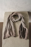 Schal aus plattiertem Glattstrick aus Woll-Alpaka-Mix mit Space-Dye-Garn | 1019.SCAUTRE19545.U302