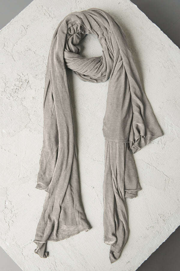 Viscose scarf plain knit | 1010.SCAUTRV5000.U02