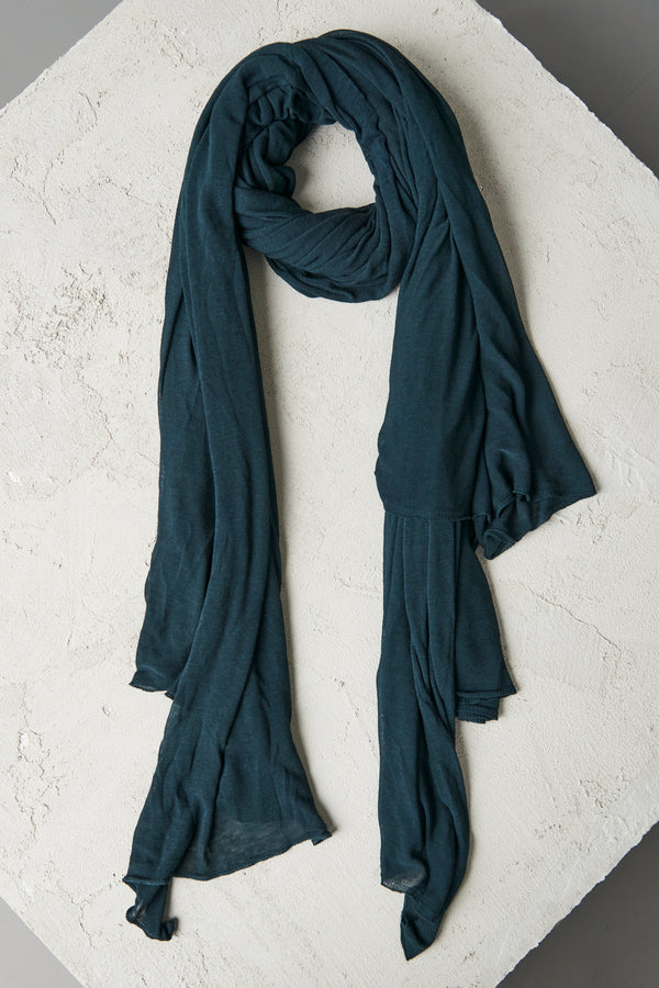 Viscose scarf plain knit | 1010.SCAUTRV5000.U09