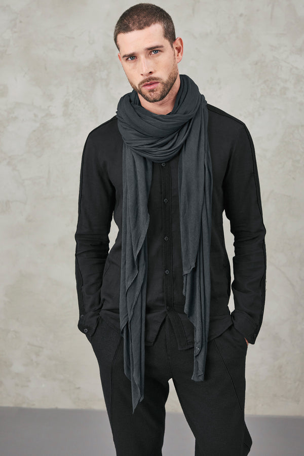 Viscose scarf plain knit | 1010.SCAUTRV5000.U12