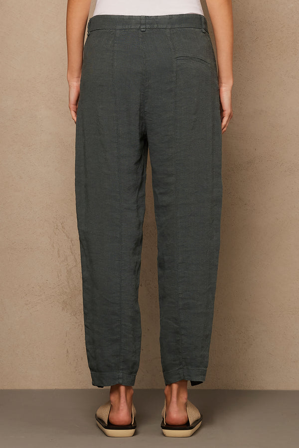 Pantalone comfort fit in lino e viscosa stretch | 1005.CFDTRQF154.15