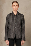 Slim fit herringbone wool blend jacket | 1007.CFDTRSD130.31