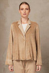 a" shaped jacket in stretch cotton blend corduroy | 1007.CFDTRSQ260.22"