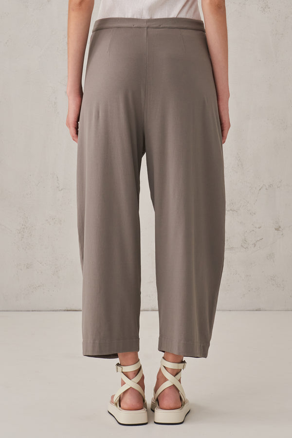 Pantalone comfort fit in jersey di cotone stretch | 1008.CFDTRTJ191.13