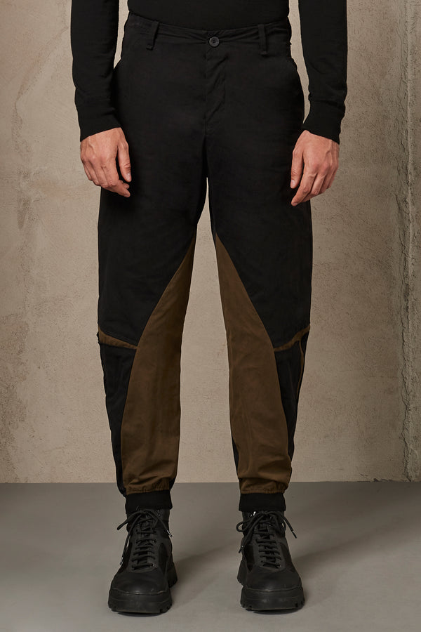 Pantalone ergonomico e oversize in cotone idro repellente | 1007.CFUTRSO246.U10