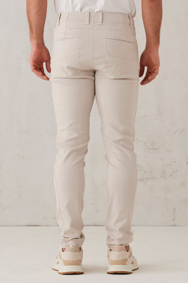 Pantalone 5 tasche slim-fit in cotone stretch | 1008.CFUTRTA102.U01
