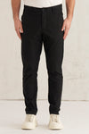 Light cotton chino trousers with elastic waistband | 1008.CFUTRTB110.U10