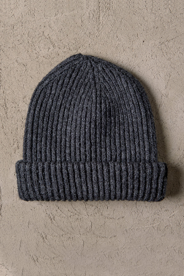 Cablé virgin wool ribbed cap | 1007.HATUTRS17525.U212